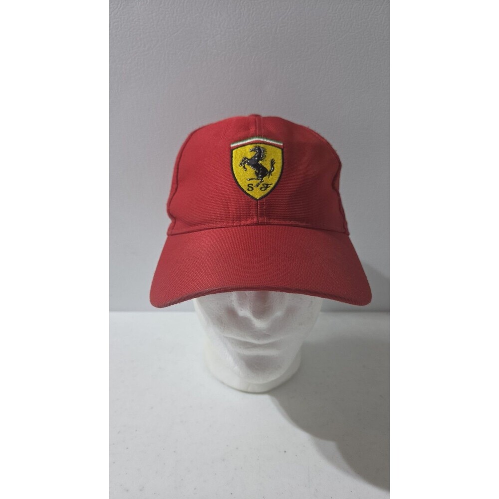 Official Scuderia Ferrari Pennzoil Ultra Adjustable Red Hat Brand